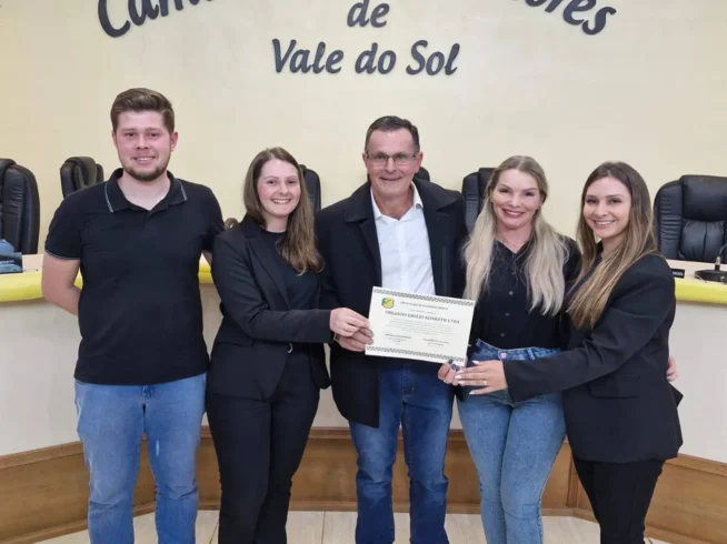 Konrath é homenageada pela Câmara de Vereadores de Vale do Sol-00